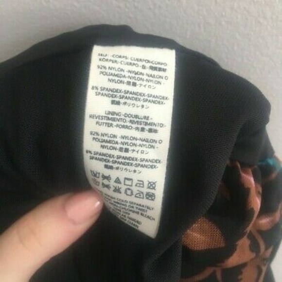 Free People Black Floral Blouse - Picture 7 of 8